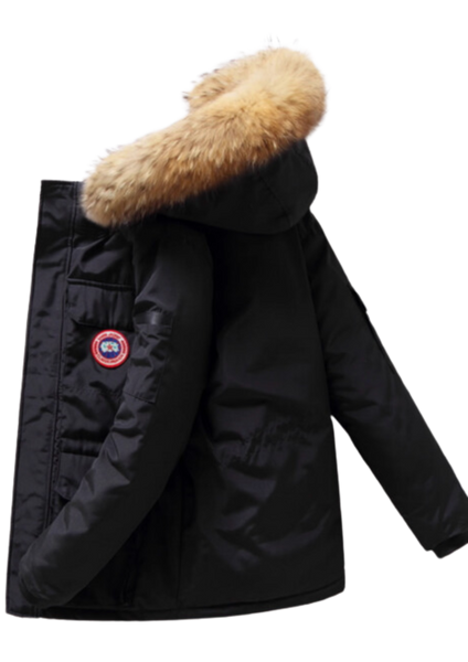 Куртка чоловіча зимова натуральна пуховик "Down Jacket" (до -30 С) 910 фото