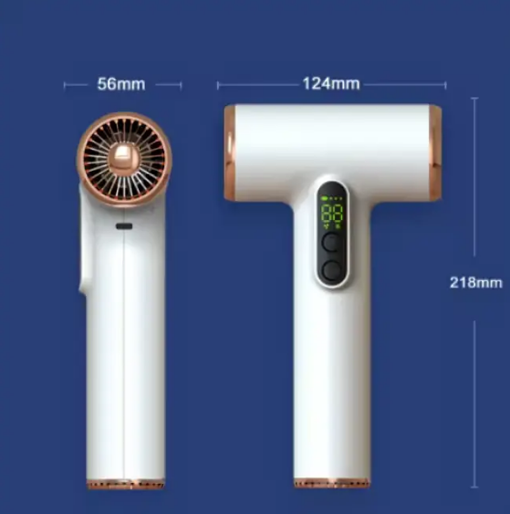 Високошвидкісний бездротовий фен Xiaomi із зарядкою через USB 108 фото